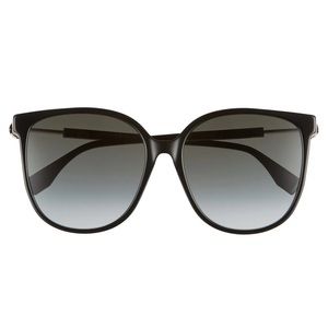 Fendi 58mm Oversized Sunglasses